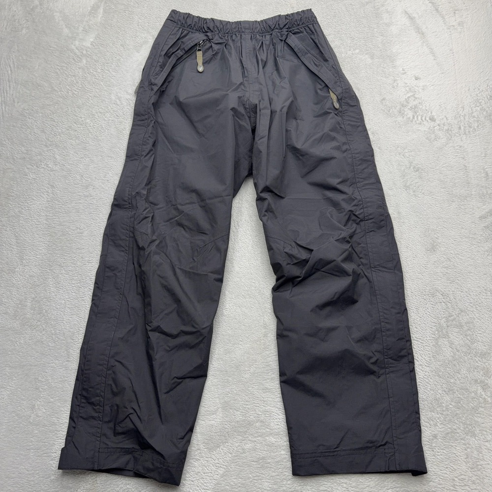 REI Rain Pants Womens MP Black Ripstop Nylon Mesh Lined Hiking Activewear Shell